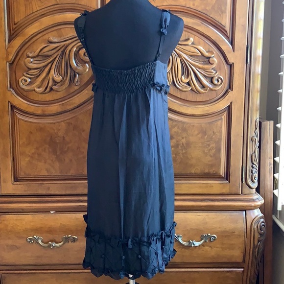 YOANA BARASCHI ORIGAMI  SUNDRESS BLACK Small - Picture 5 of 15